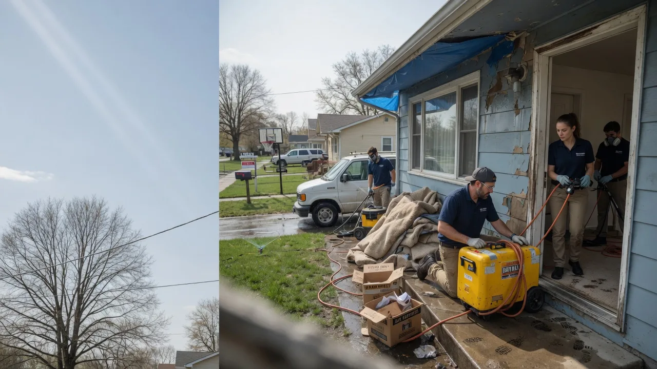 Basement Flood Cleanup in Toone, TN near me